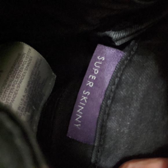 NYDJ Alina Zipper Legging Super Skinny Jeans 0 - Picture 2 of 7